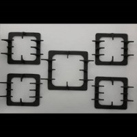 شبکه چدن اجاق گاز  رومیزی مدل A306 مربع